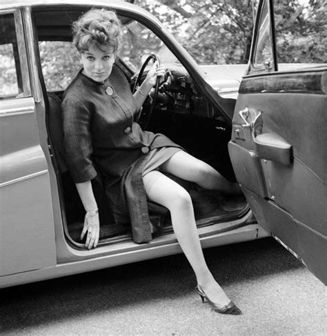 Vintage Photos of Ladies Stepping Out from the Driver’s Seat